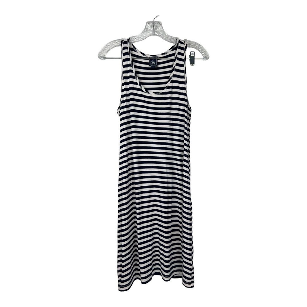 Toss Designs Women Dress Size M Blue Striped